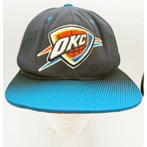 Hat OKC Thunder Snapback Cap Mitchell & Ness Basketball Flat Brim 2014